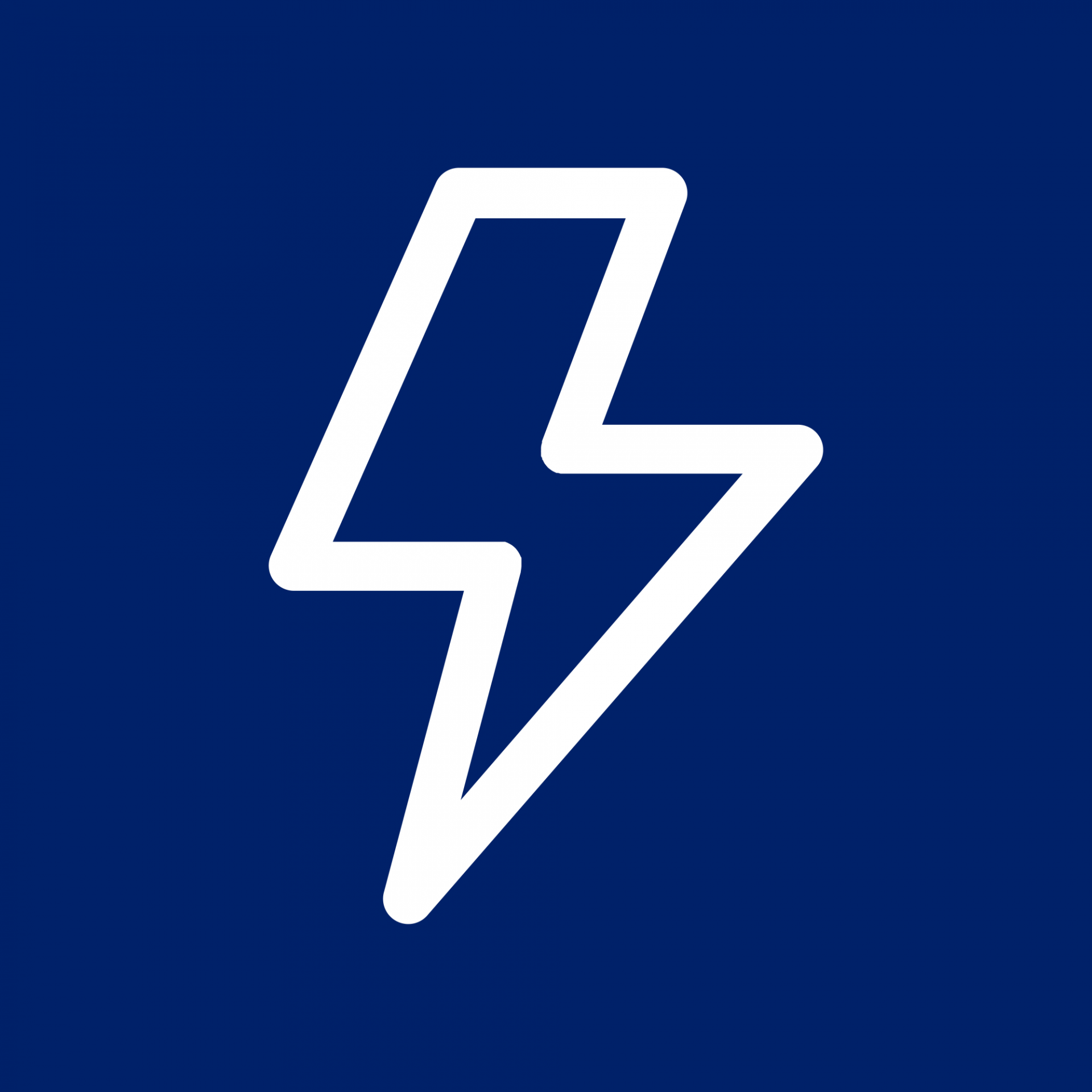 Icon of lightning bolt