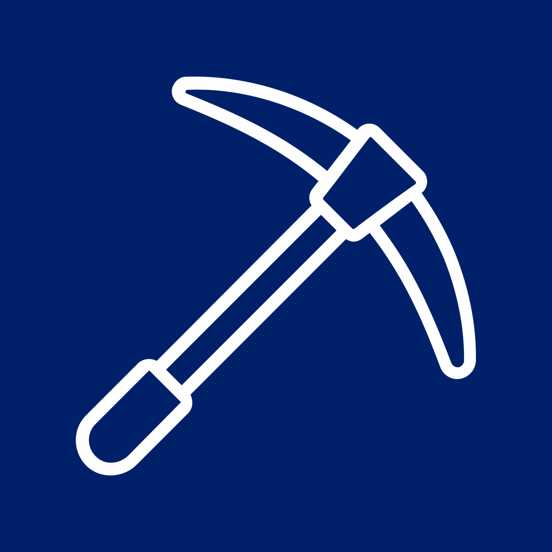 Icon of pickaxe
