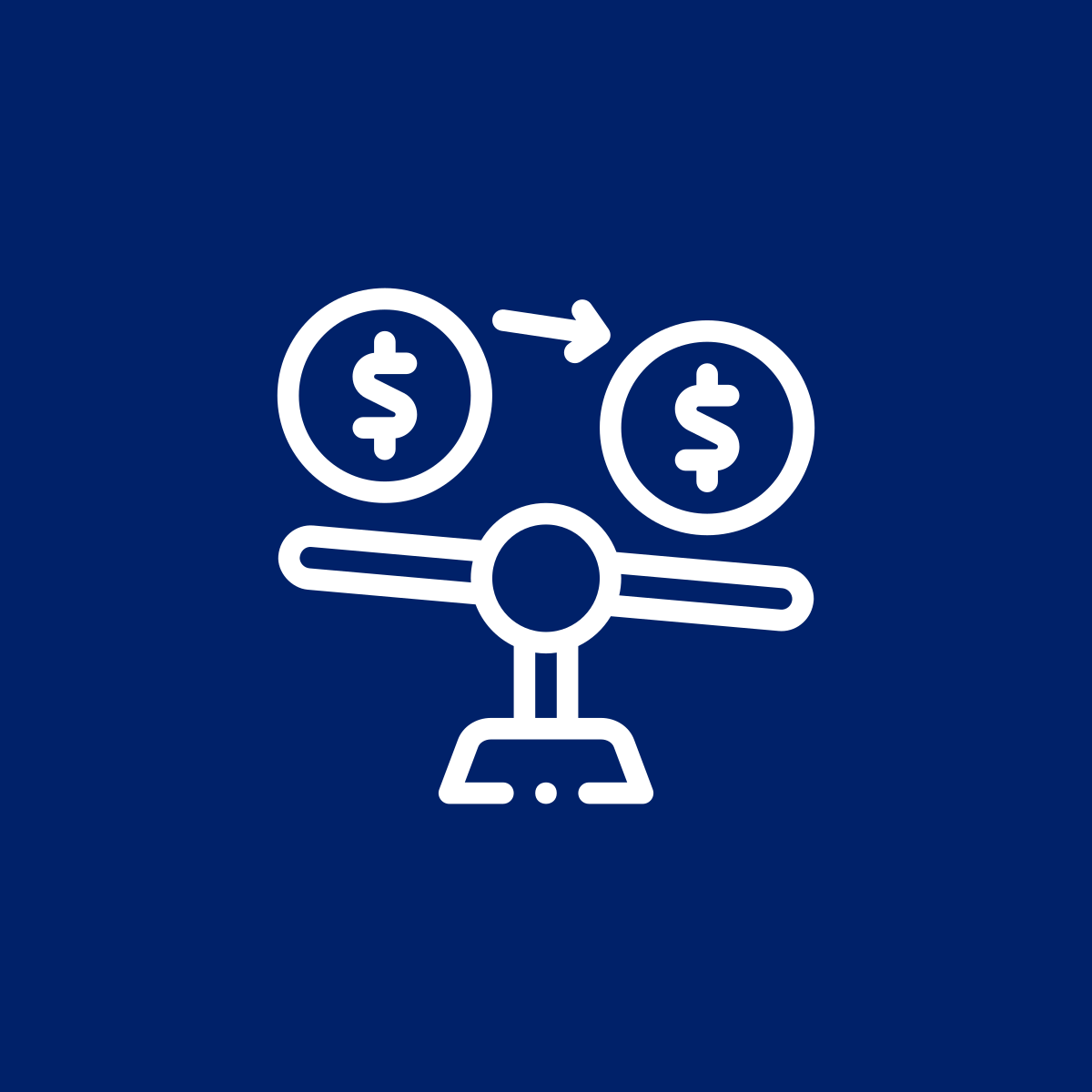 Icon on liquidation